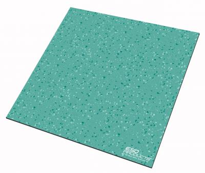 Electrostatic Dissipative Floor Tile Grano ED Patina Green 1002 x 1002 mm 3.5 mm Antistatic ESD Rubber Floor Covering